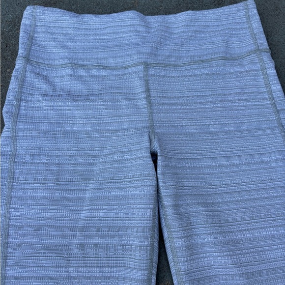 Athleta Gray Textured Leggings - Picture 2 of 5